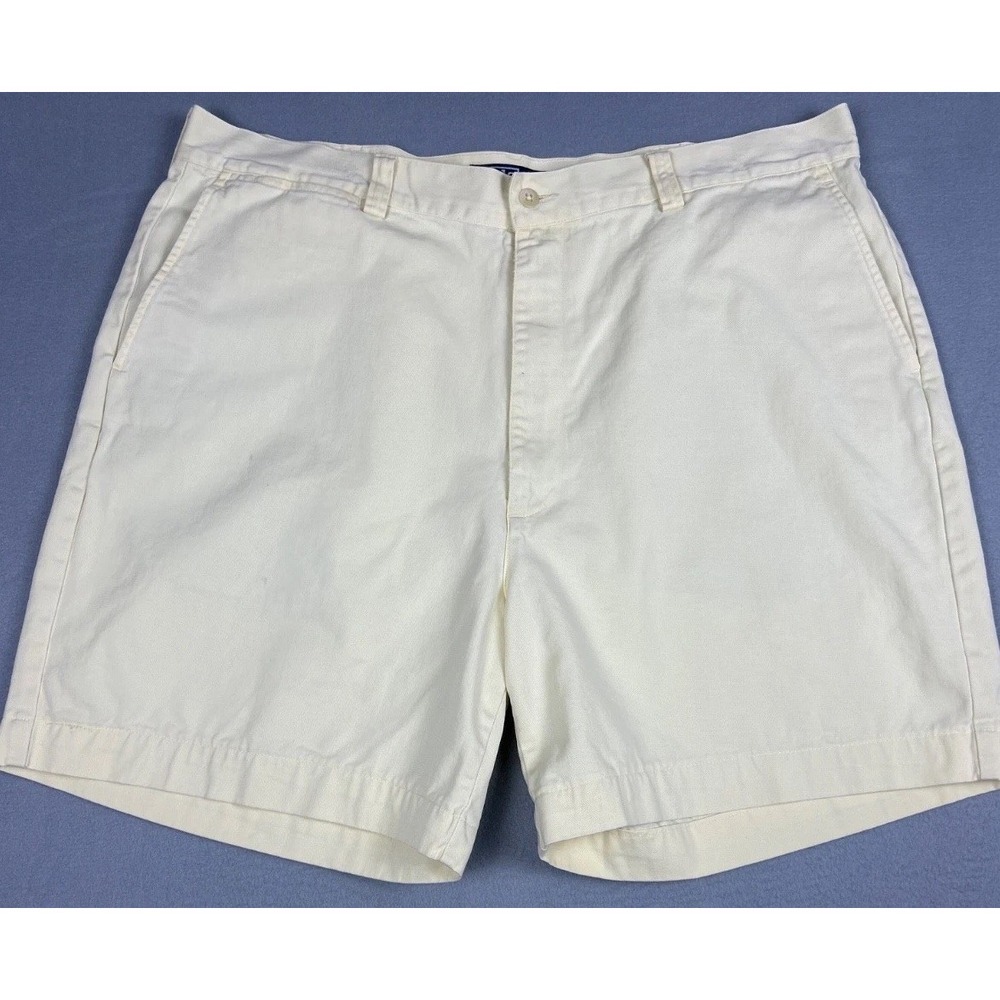 VTG Polo Ralph Lauren Philip Short Chino Shorts Men’s 40W Flat Front Beige